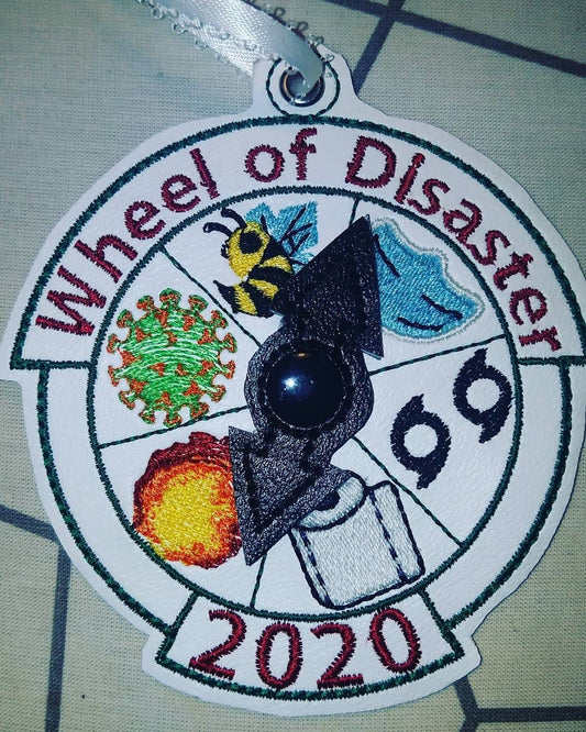 Spinning Wheel of Disaster 2020 Holiday Ornament