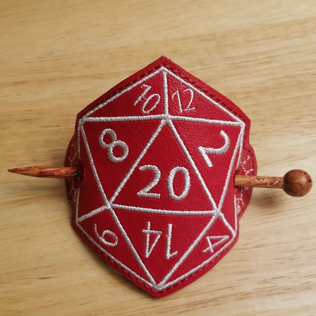 D20 Bun Holder