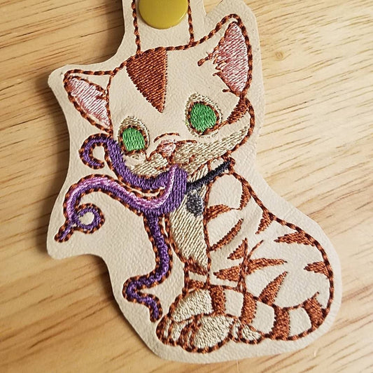 Flerken Embroidered Keychain