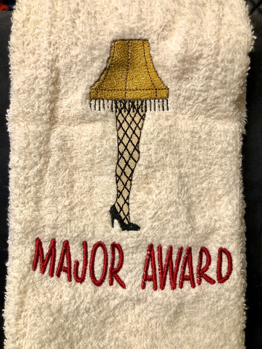 Leg Lamp Hand Towel